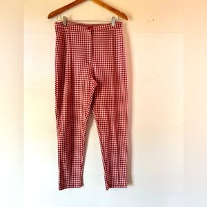 Free People Carnaby Women’s 12 High-Rise Gingham Trousers Pictures Career Quirky
